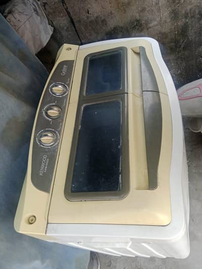 Washing machine with dryer