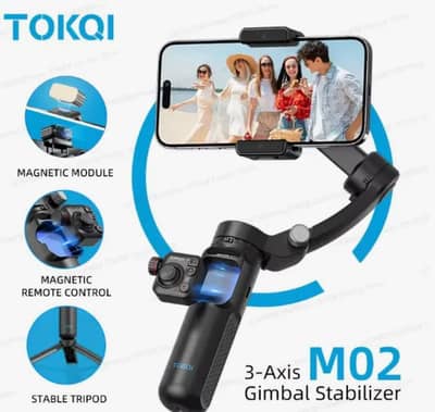 TOKQi M02 3-Axis Gimbal Stabilizer