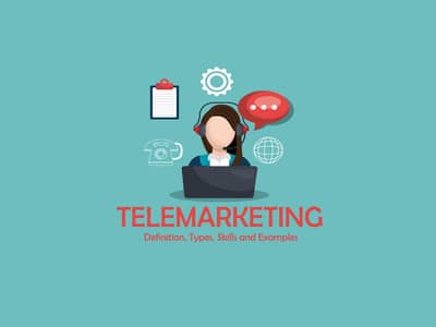 Female Telemarketing Executive