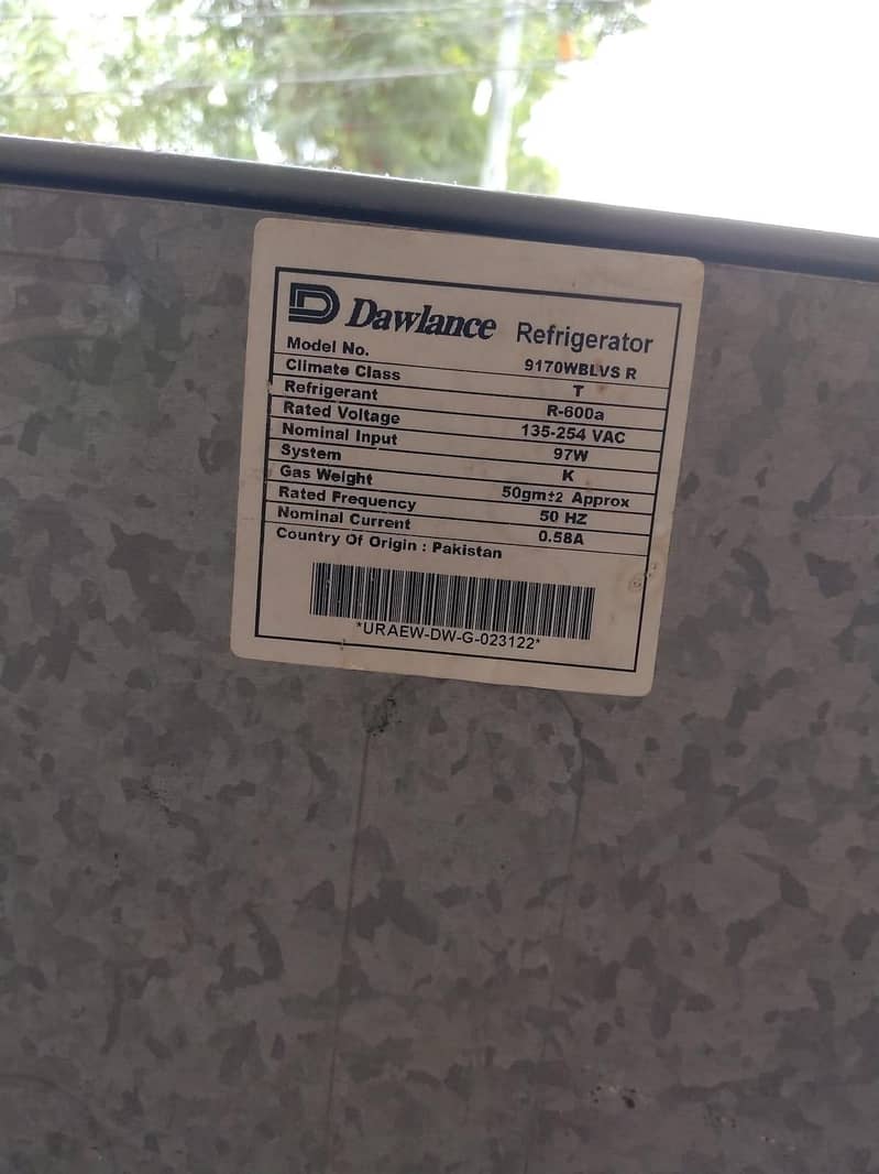 Dawlance fridge 5