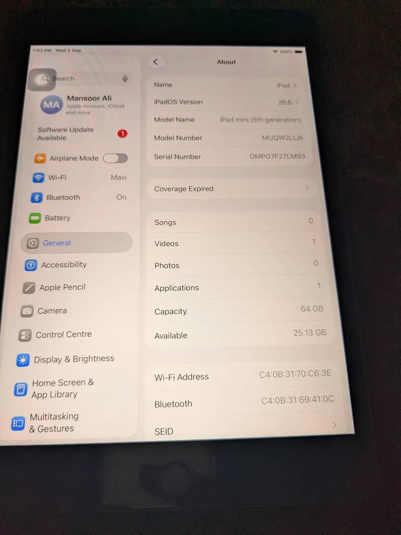 ipad mini 5 64gb 5