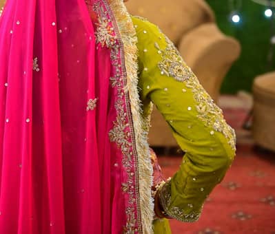 Mehndi / Mayon 3-piece Formal Dress