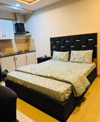 Par day Studio apartment available for rent in gulberg green islamabad