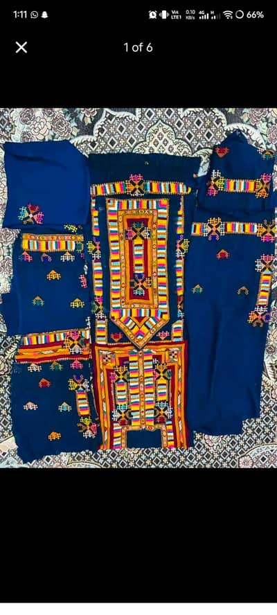 Handmade Balochi Dress