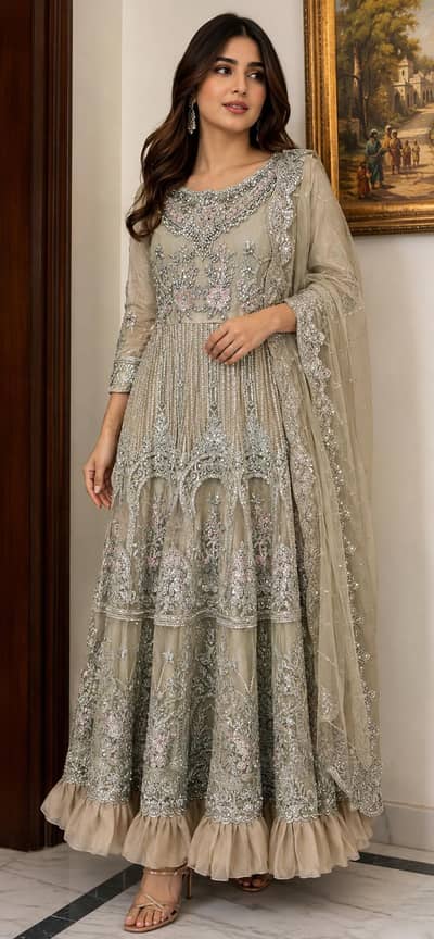 Imrozia serene bridal maxi