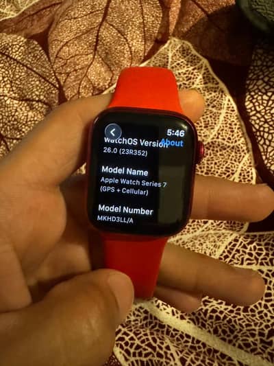 Apple watch series 7, Product red (41mm)