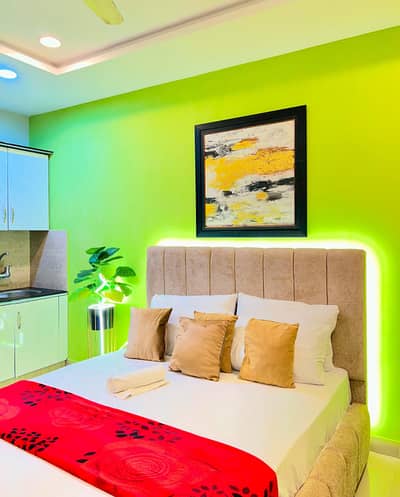 Par day Studio apartment available for rent in gulberg green islamabad