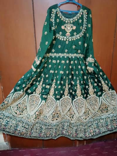 nuriya brand heavy embroided maxi . . .
