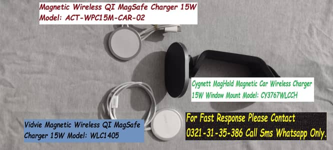 magnetic magsafe wireless charger 15w c type