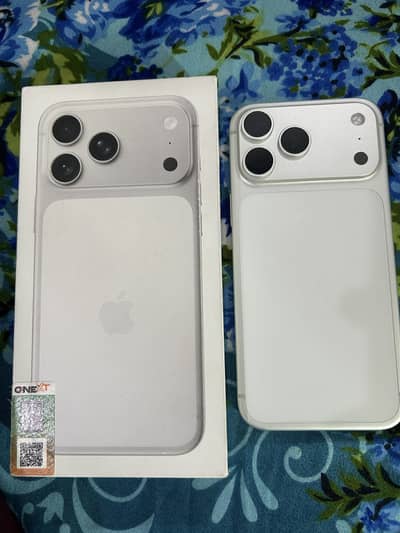 iPhone 17 Pro Max 256 GB Silver Titanium PTA Approved