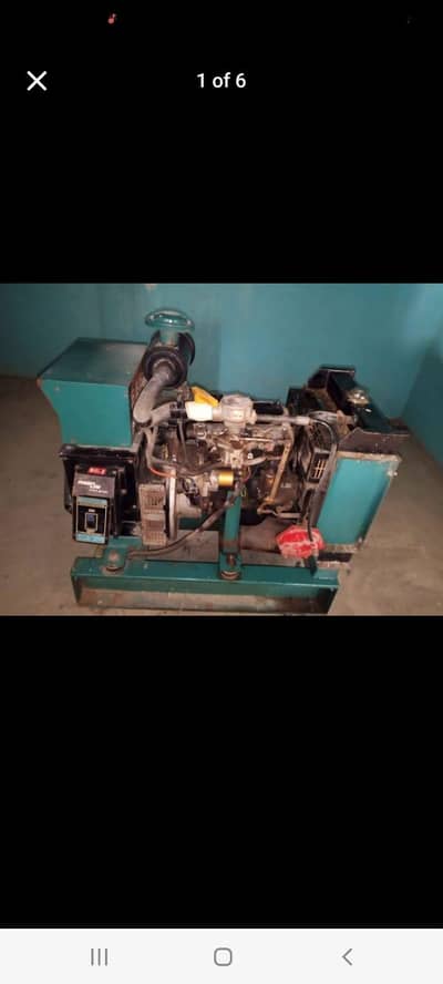 7kv generator used like new condition