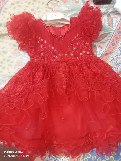2 to 3 year size frok new