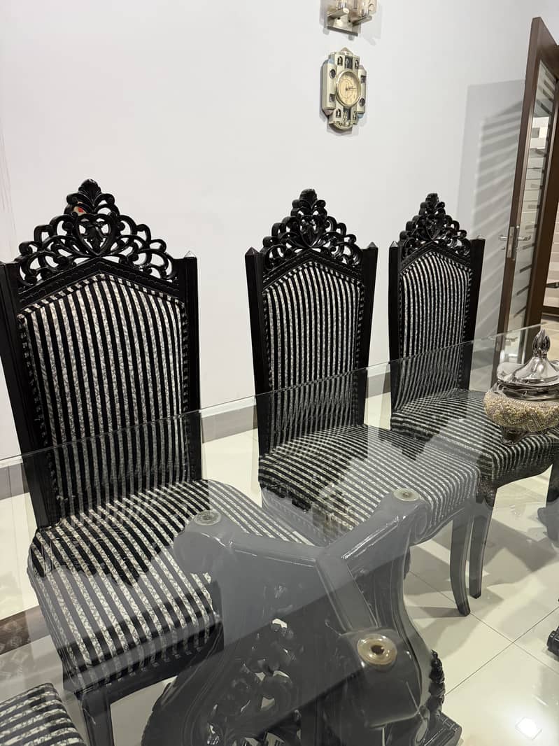 8 Chairs Dining Table Set 2