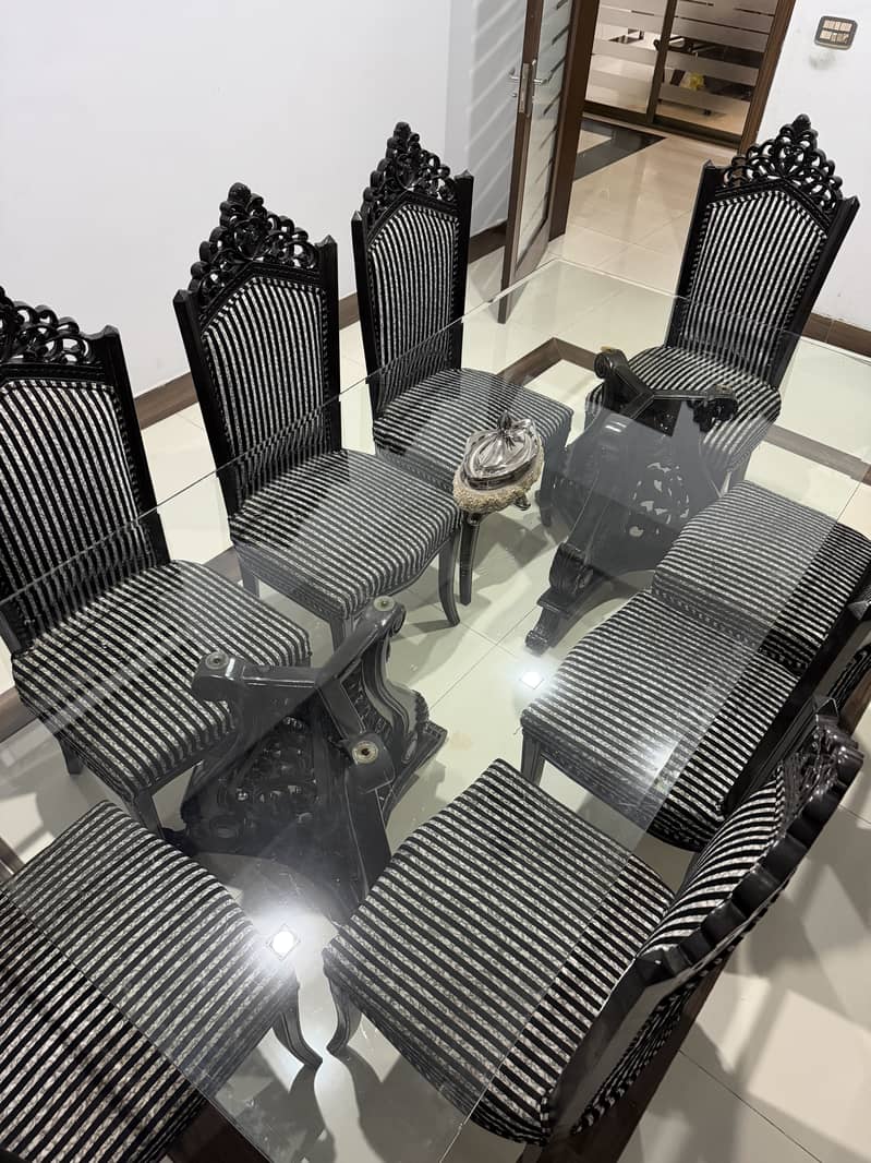 8 Chairs Dining Table Set 3