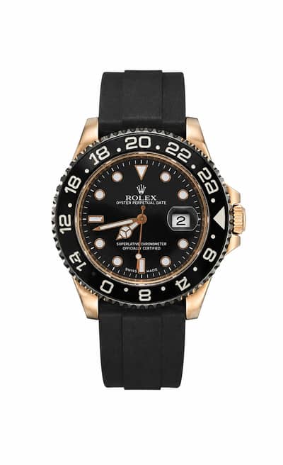 Premium Quality Watch Bezal Rotating Watch Silicone Strap