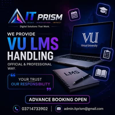 Virtual University LMS Handling Service at per book cheap rate