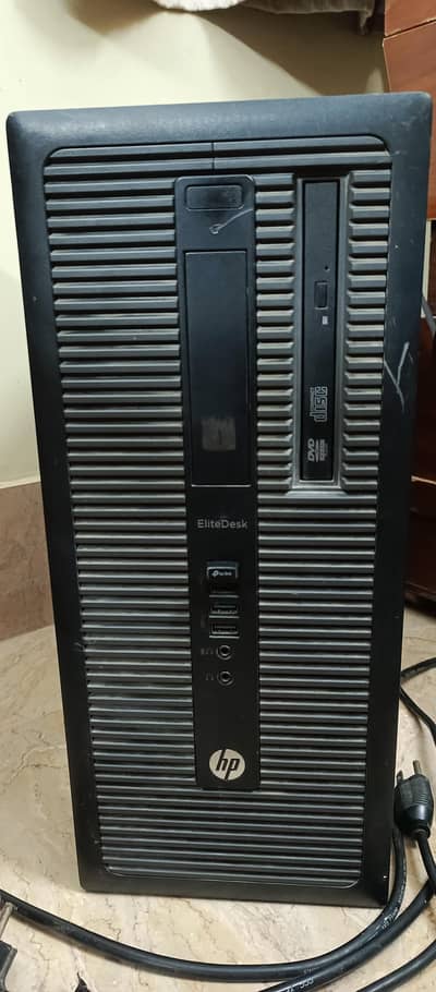 Core i5 4th Gen PC | 8GB RAM | 128GB SSD + 500GB | 19" LCD Setup
