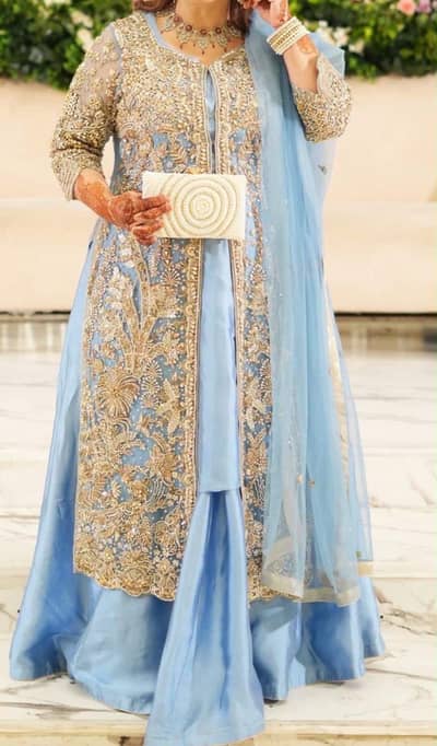 Beautiful heavily Embellished Gown & lehnga
