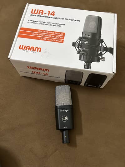 WARM AUDIO WA-14 Professional Studio Recording Condenser Mic for sale