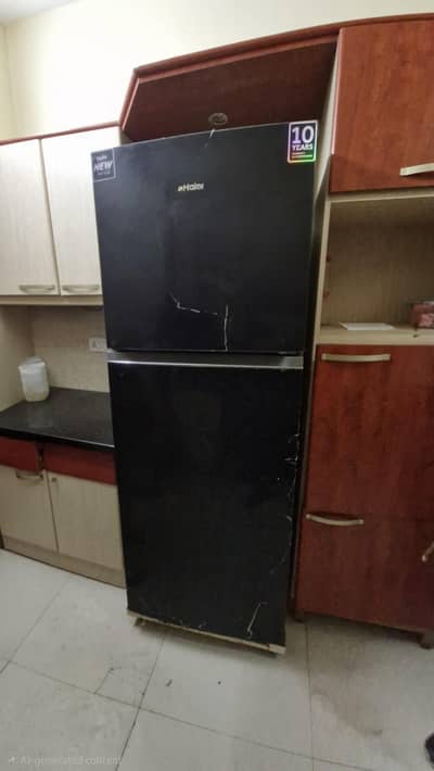 Haier 408L Double Door Fridge — No Frost