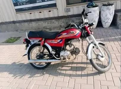 United cd 70 bike one hand used first owner