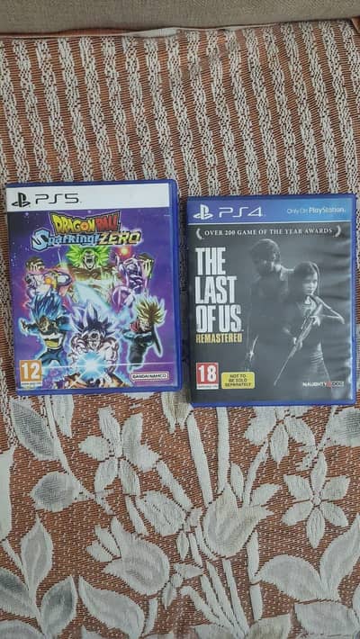 PS5/Ps4 used games discs available for sale