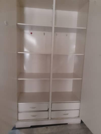 three wardrobes