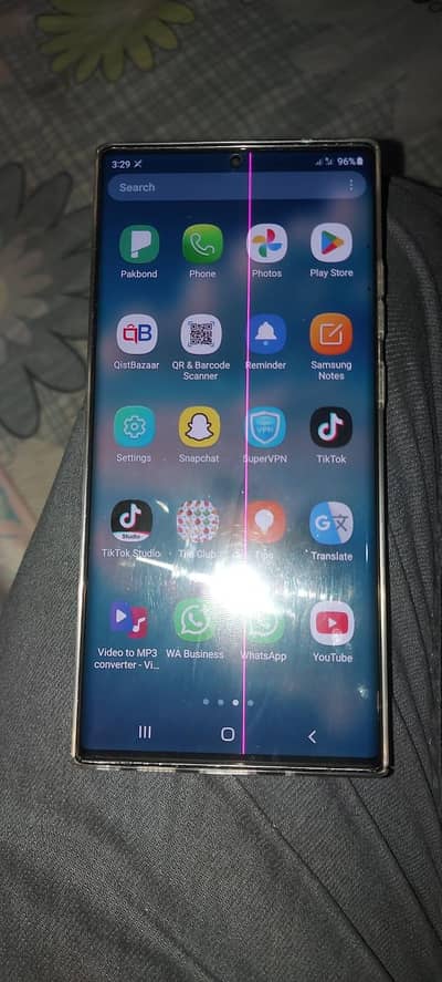 note 20 ultra penal with frame