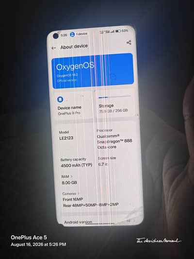 One Plus 9 Pro