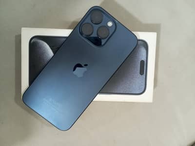 Apple iPhone 15 Pro Max - Blue Titanium | 256GB | JV | NON PTA