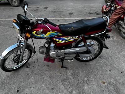 Honda cd70 2021 model Islamabad number