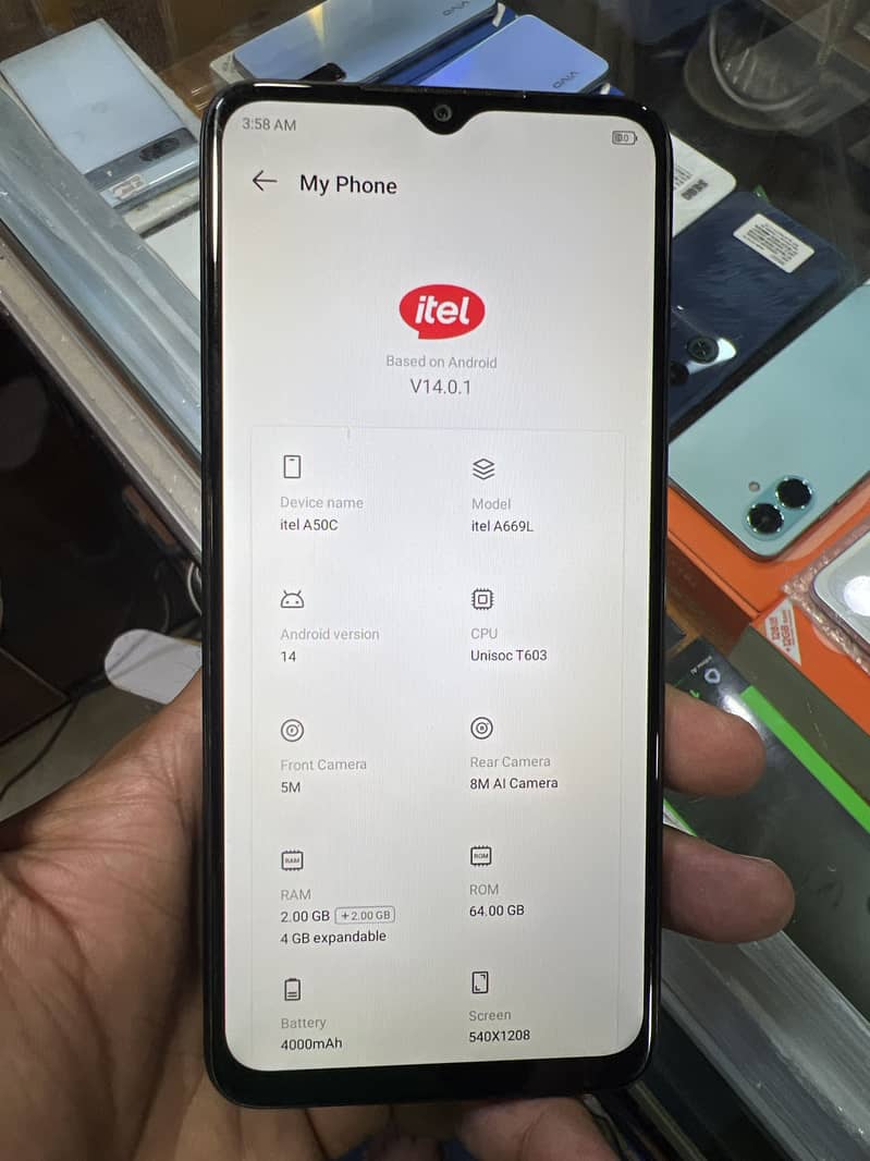Itel A50C 3