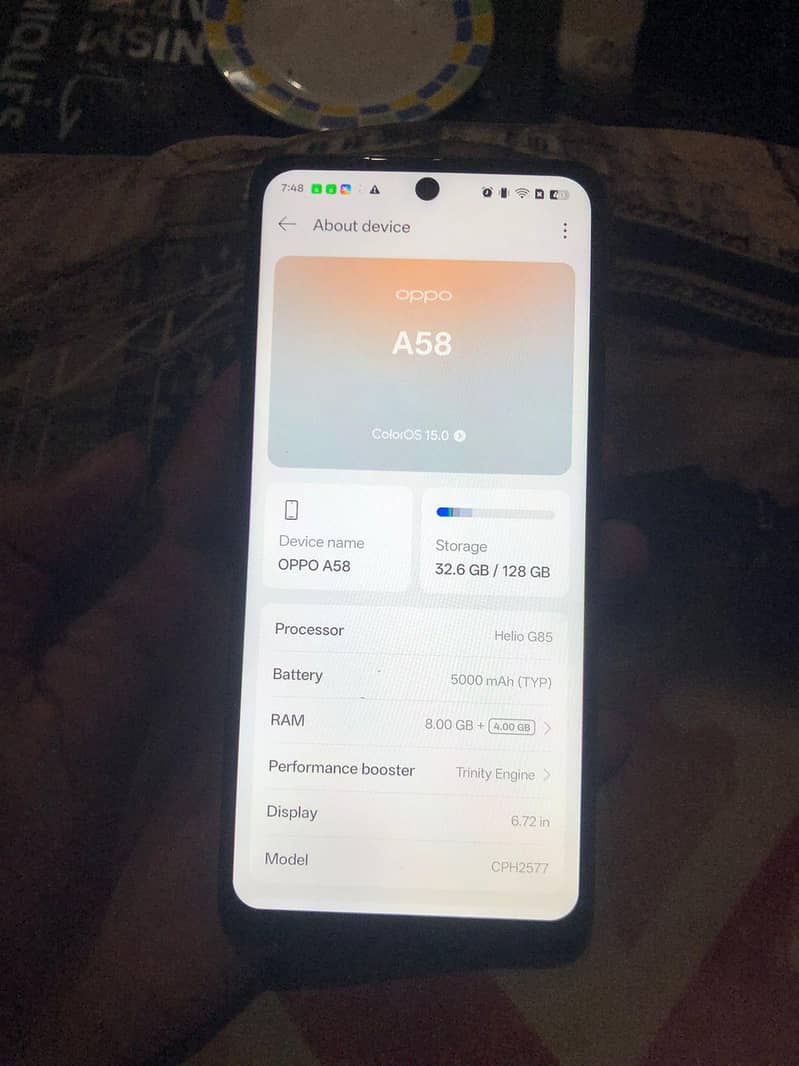 OPPO A58 5