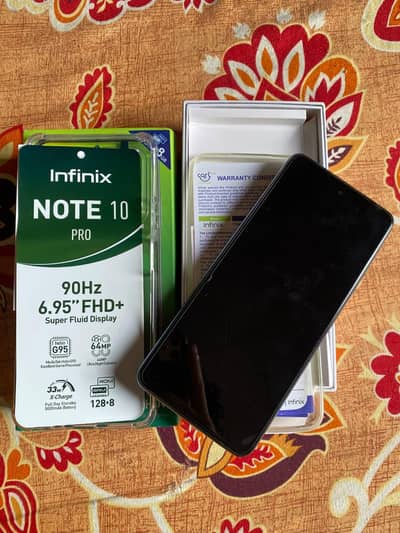 Infinix Note 10 Pro 8-128 with box sealed