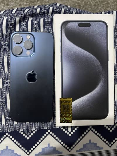 Apple iPhone 15 Pro Max pta approved 256gb