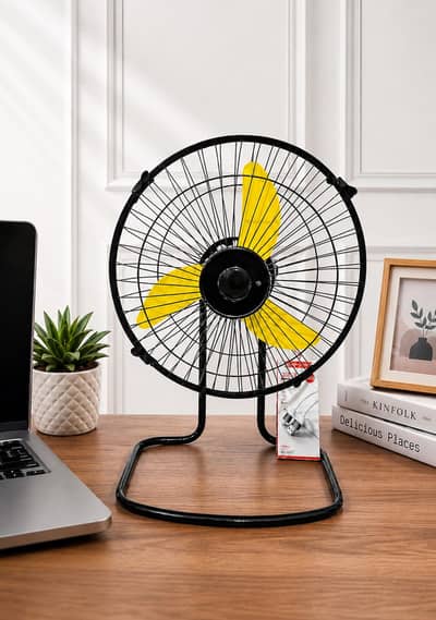 Portable Rechargeable Fan | Type-C | 3H+ Backup