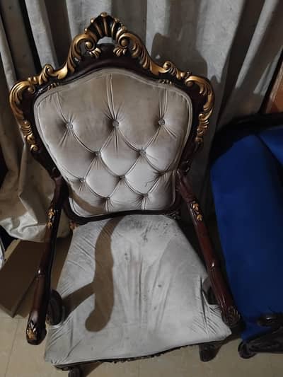 TWO BEDROOM WOODEN CHAIRS