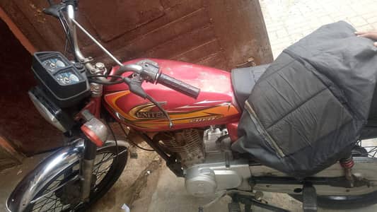UNITED 125 2021 MODEL KARACHI NUMBER
