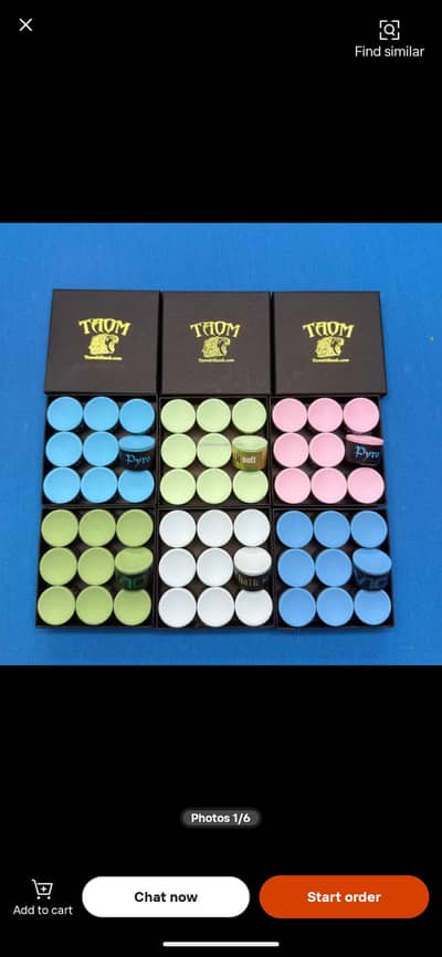 TAOM V10 Billards Cue Chalk Original For Snooker players