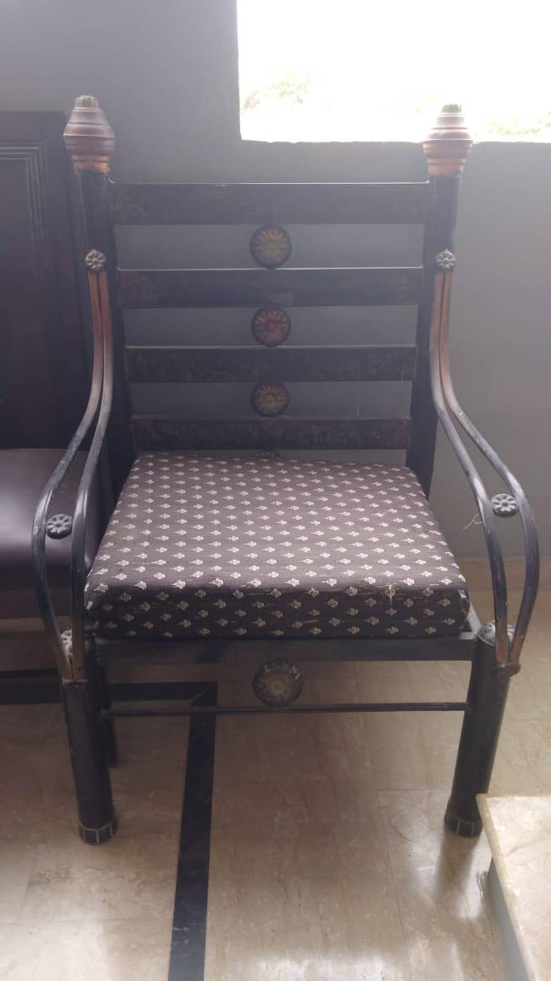 iron sofa set 2