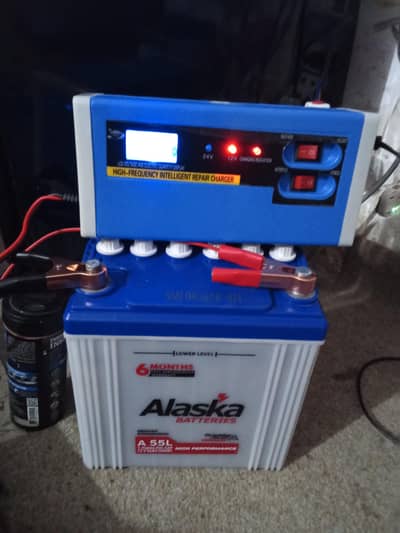 Alaska ki battery 7 printer ke andar bilkul all okay warranty abhi