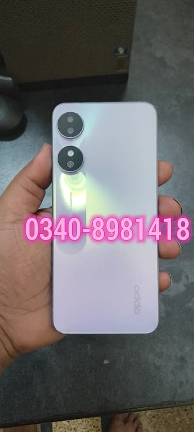 OPPO A78 5G 12GB RAM 512GB ROM DUAL SIM PTA APPROVED CALL-03408981418