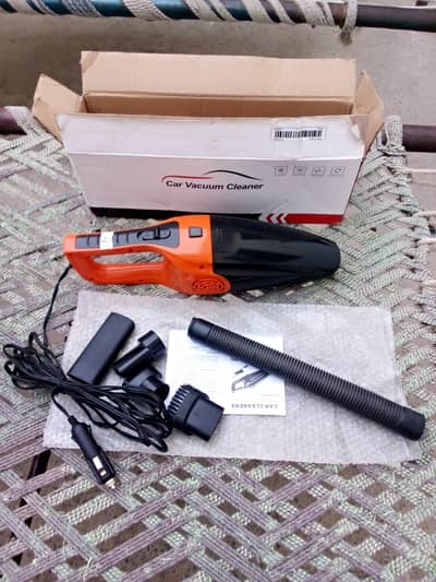 Portable car vacume cleaner