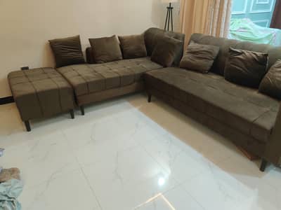 New Modern L-Shaped Sofa Set for Sale