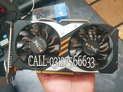 ZOTAC GEFORCE GTX 960 4GB DDR5 128BIT GOOD CONDITION CALL-0312-7566633
