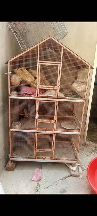 Iron cage heavyweight for birds and parrots