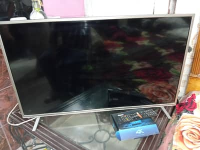home used 43" TCL Led with 4k andriod box