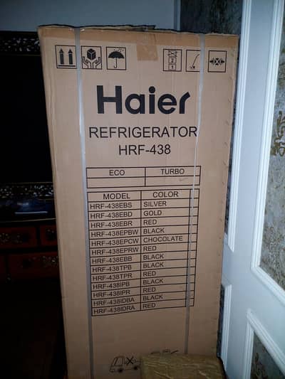 Refrigerator Brand New Haier Inverter  HRF 438 IDBA