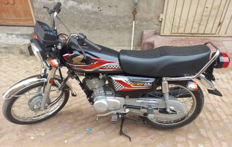 honda cg 125 lush condition