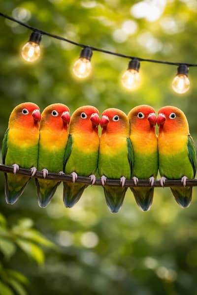 love birds fisher